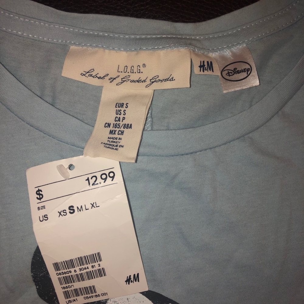 BRAND NEW WITH TAGS H&M Small Mickey Mouse Shirt